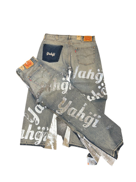 3M Reflector Flare Jeans